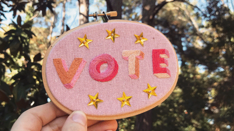 Embroidery designs by Cristin Morgan.