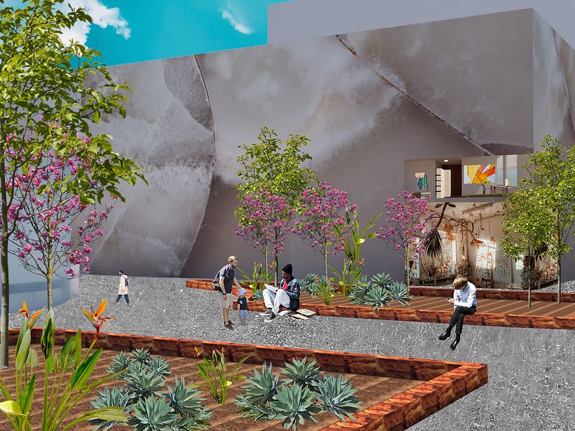 A project that makes living and the creative industry together to inspire each other.