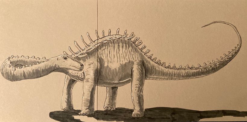 Dinosaurs in ink 3