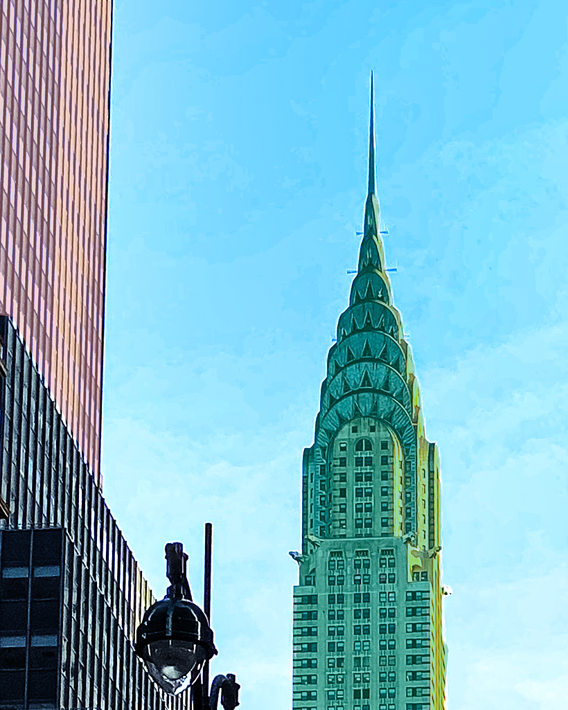 CHRYSLER BUILDING. MANHATTAN 2019