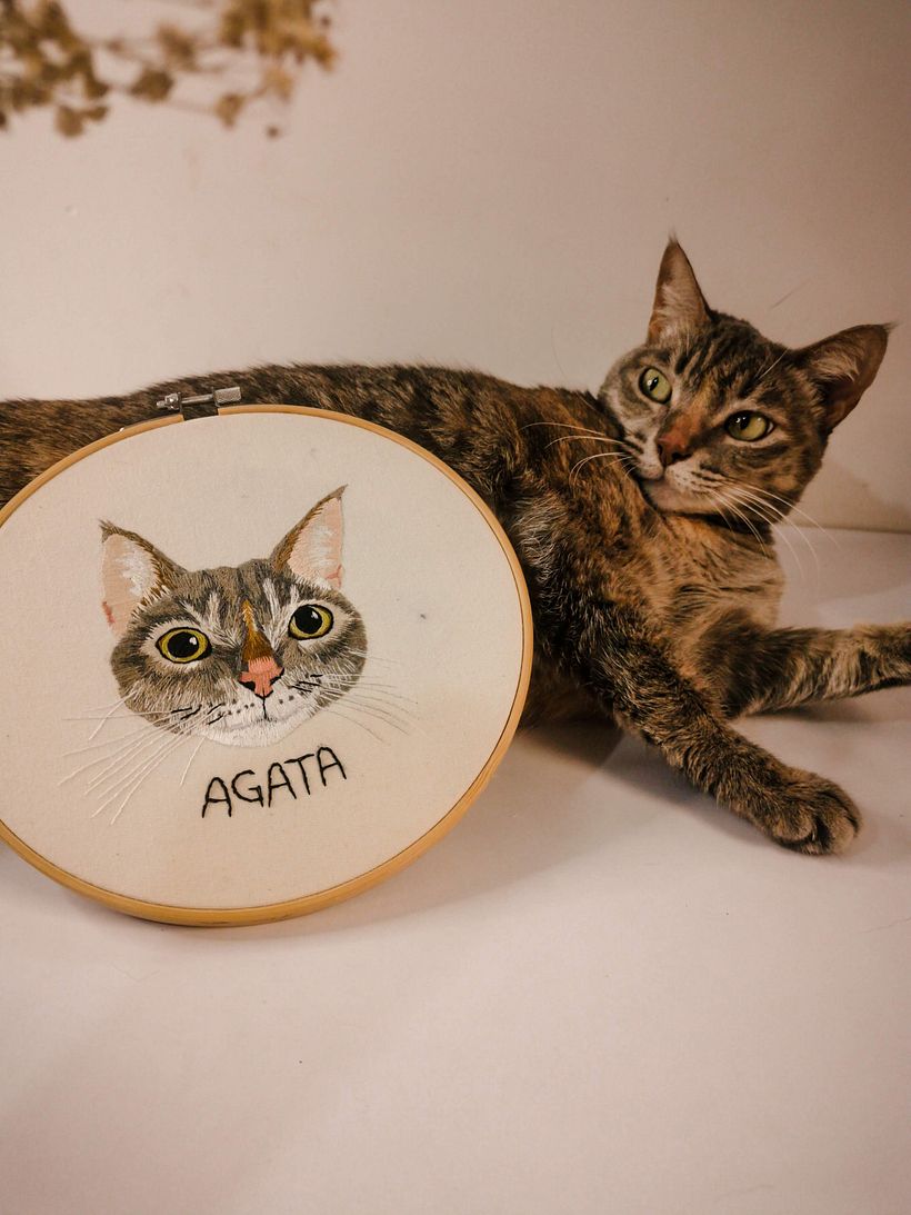 Mi proyecto del curso: Needle painting para principiantes 3