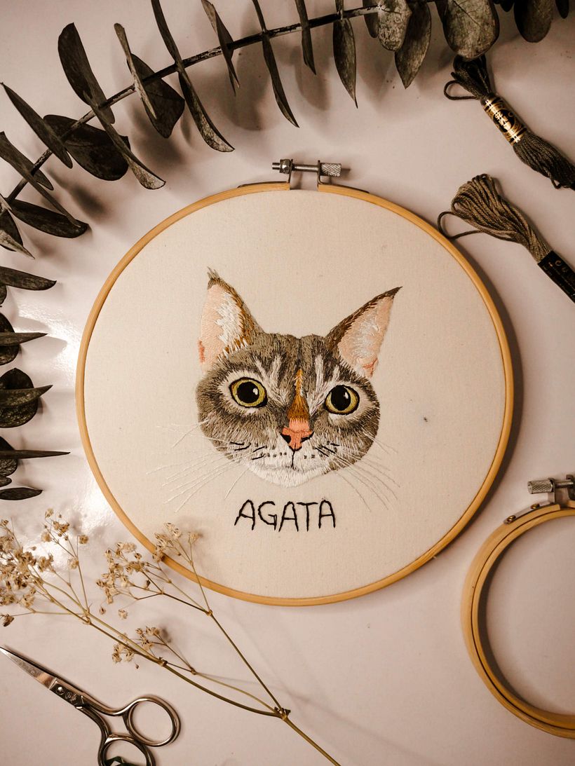 Mi proyecto del curso: Needle painting para principiantes 4