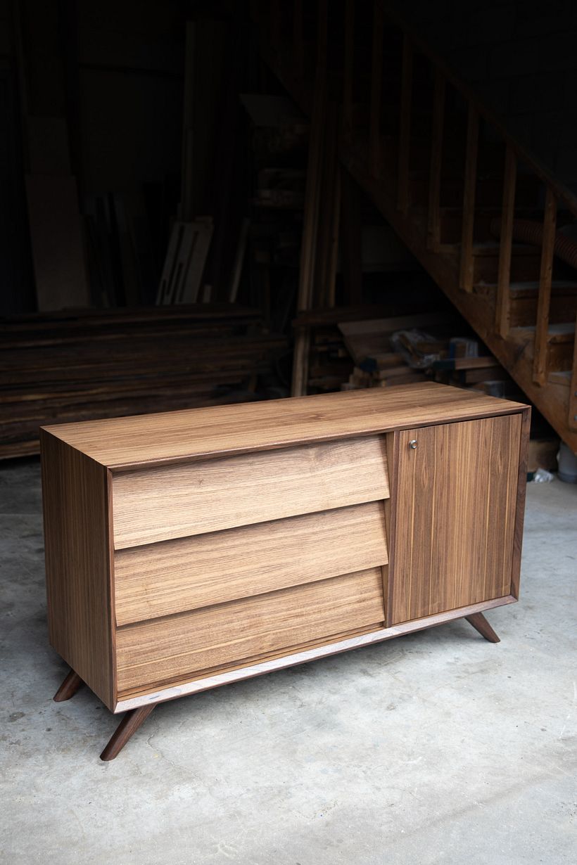 The Lynne Mid Century Modern Credenza 1