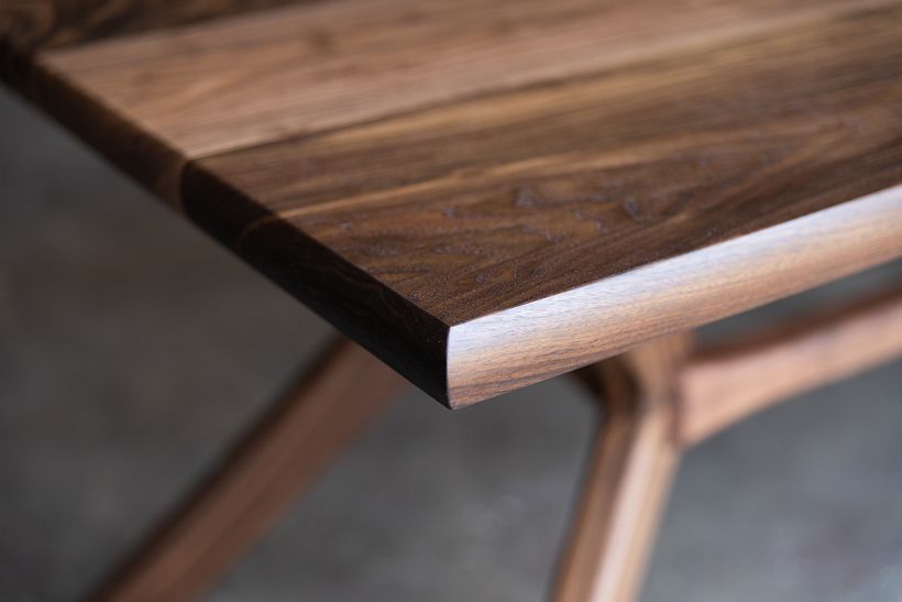 The Kistler Mid Century Modern table in Walnut 6