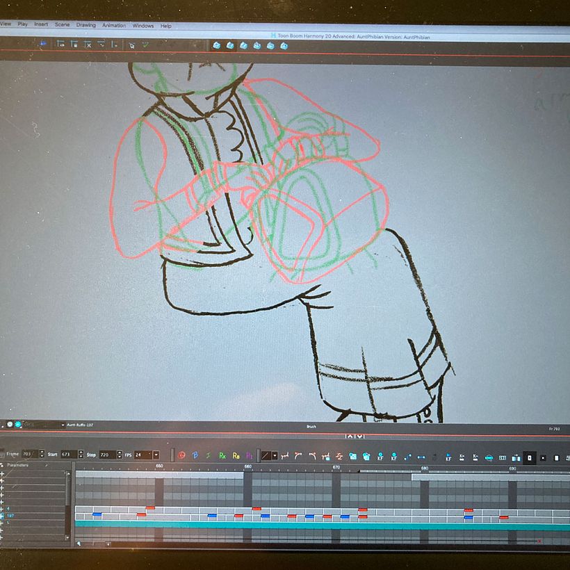 Aunt Phibian Animation 7
