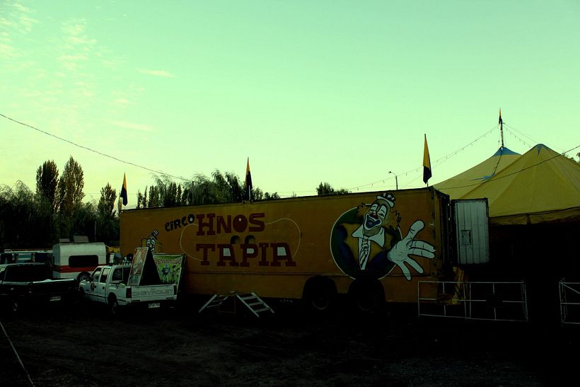 En 2013 visité el Circo de los Hermanos Tapia para el proceso de documentación