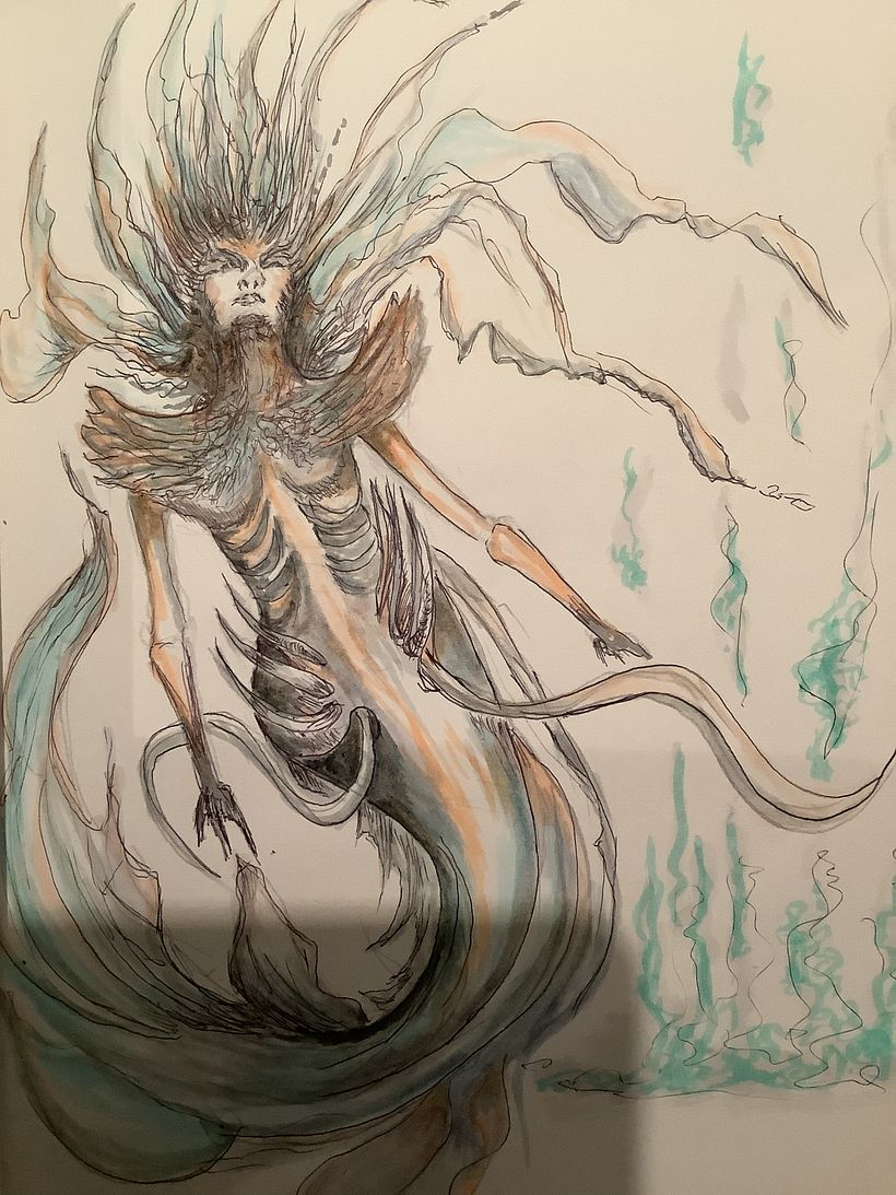 Meu projeto do curso: Sketchbook fantástico: desenhe personagens com a imaginação 6