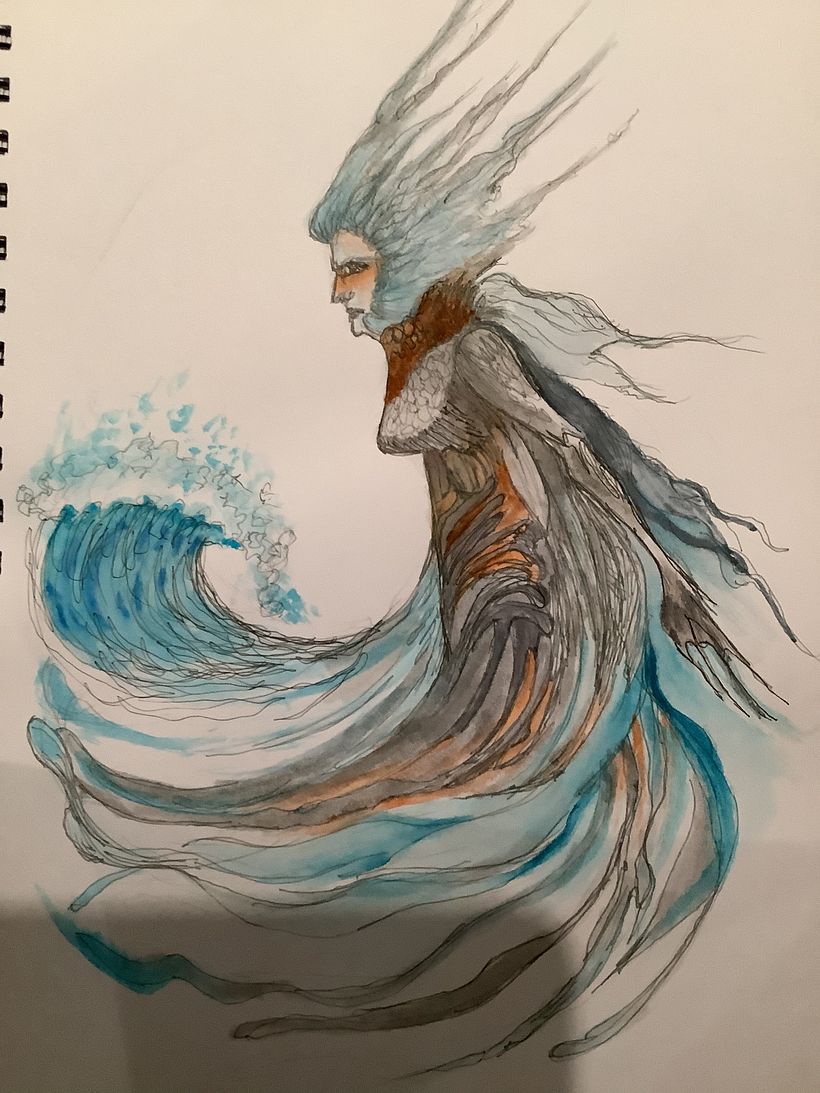 Meu projeto do curso: Sketchbook fantástico: desenhe personagens com a imaginação 7