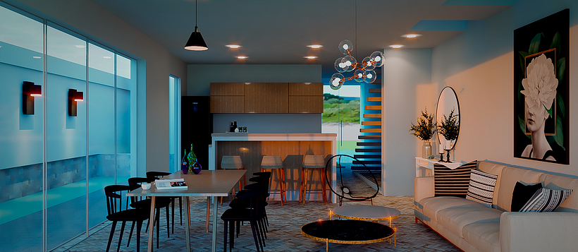 Mi proyecto del curso: Render de interiores con SketchUp y V-Ray Next - ASMV 1