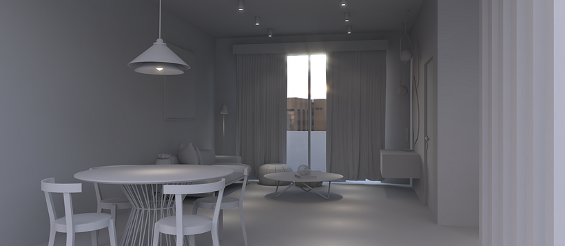 Mi proyecto del curso: Render de interiores con SketchUp y V-Ray Next - ASMV 4