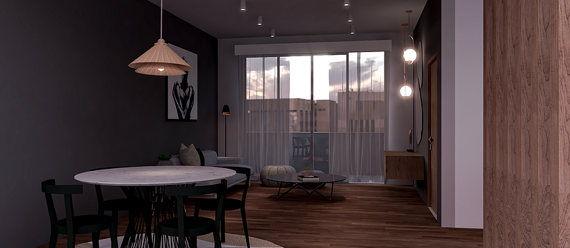 Mi proyecto del curso: Render de interiores con SketchUp y V-Ray Next - ASMV 5