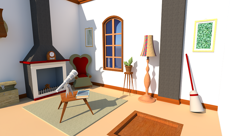 Interior design for a story 2