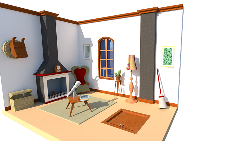 Interior design for a story 3