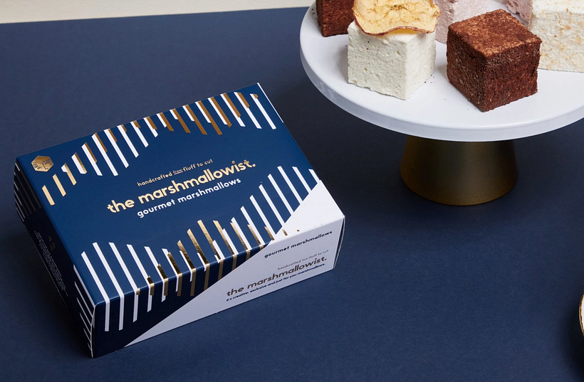The Marshmallowist - Packaging design 1