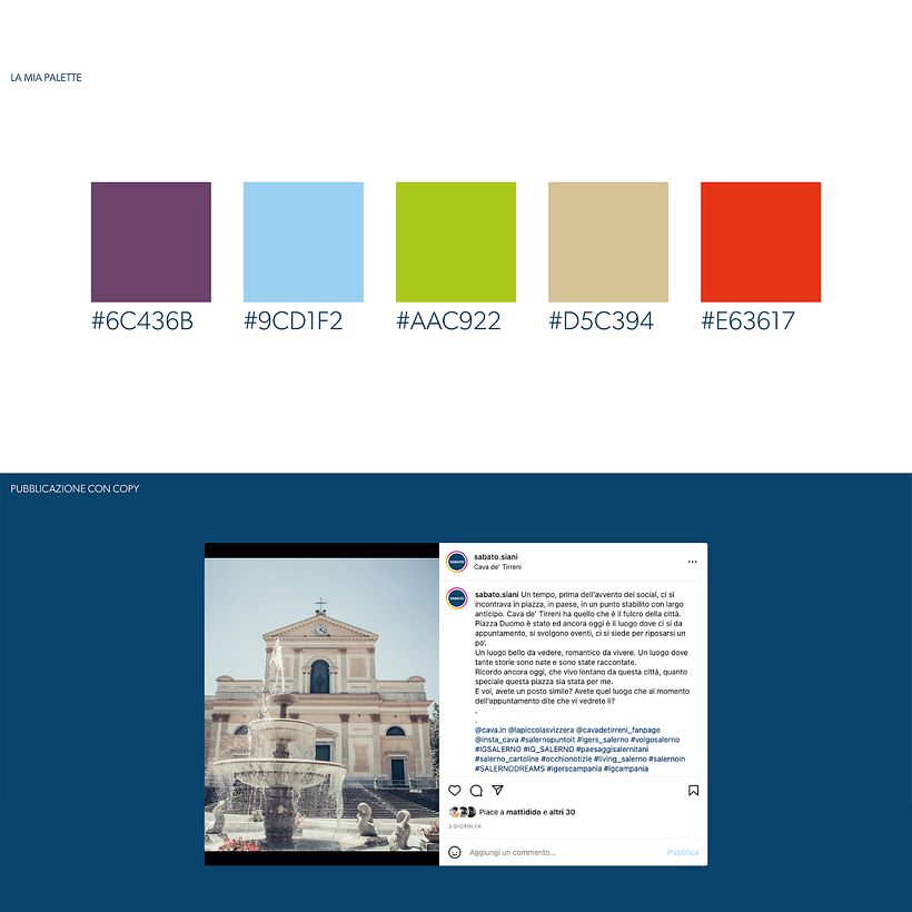 Il mio progetto del corso: Creazione di un piano editoriale mensile per Instagram 4