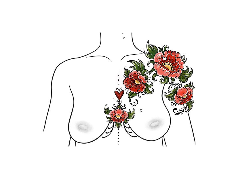 My project for course: Botanical Tattoo Design with Procreate 5