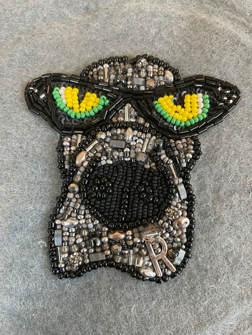 My finished project - my sweet dog Ruby 