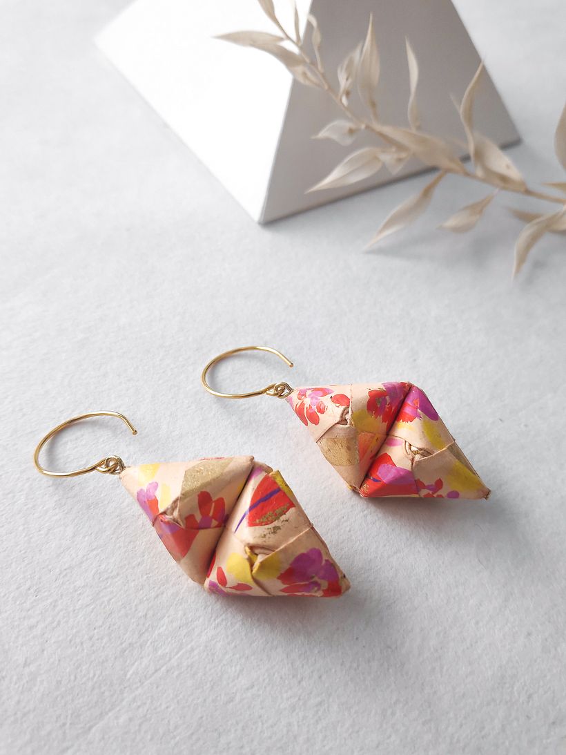 Double Bipyramid Earrings