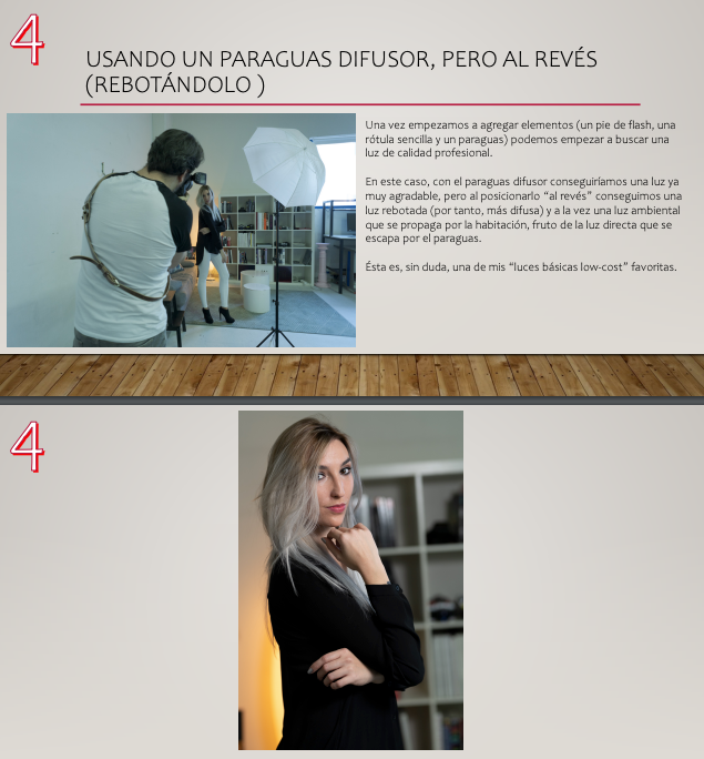 Así luce una de las 11 formas de usar el Flash de mano para dominar la iluminación fotográfica.