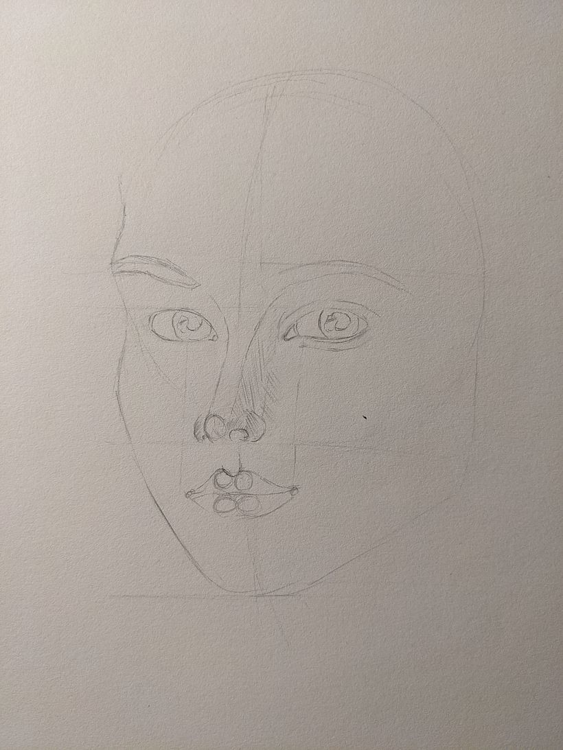 My project for course: Portrait Sketchbooking: Explore the Human Face 1