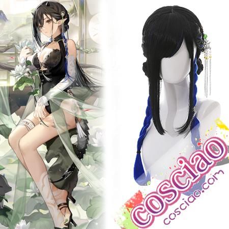 アークナイツ ブラックナイト コーデ コスプレ衣装 コスプレウィッグ   2