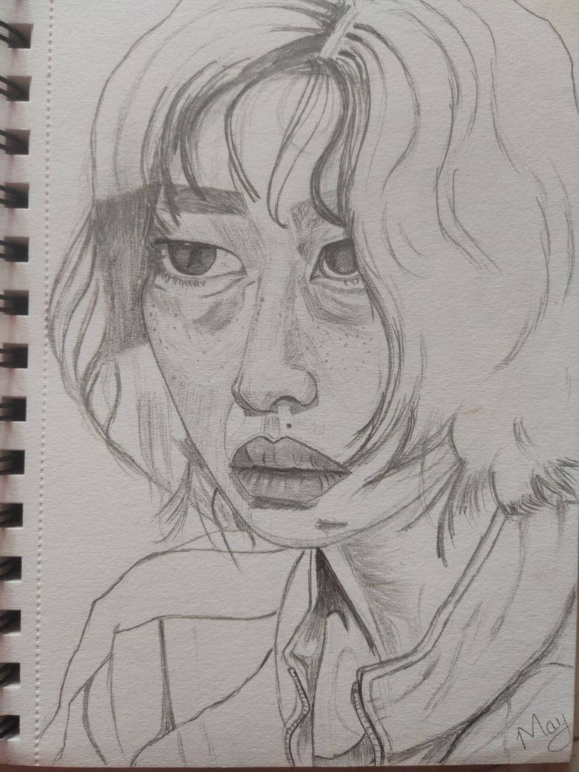 My project in Portrait Sketchbooking: Explore the Human Face course 7