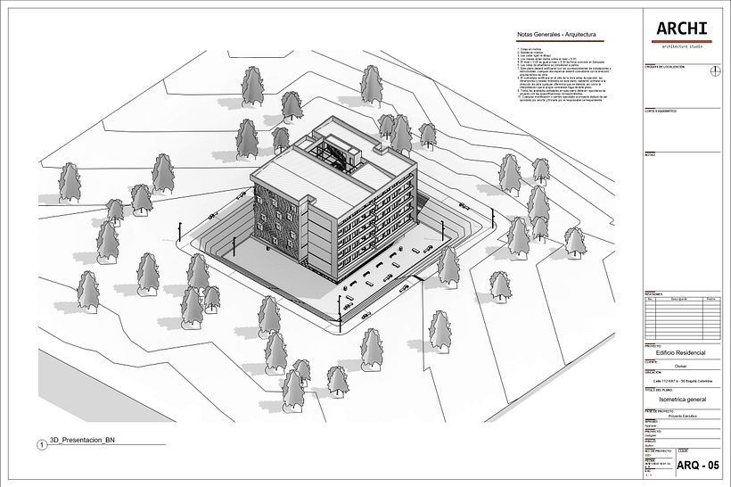 Mi proyecto del curso: Modelado de edificios paramétricos con Revit 6