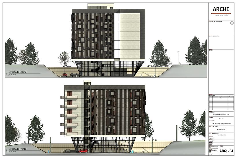 Mi proyecto del curso: Modelado de edificios paramétricos con Revit 8