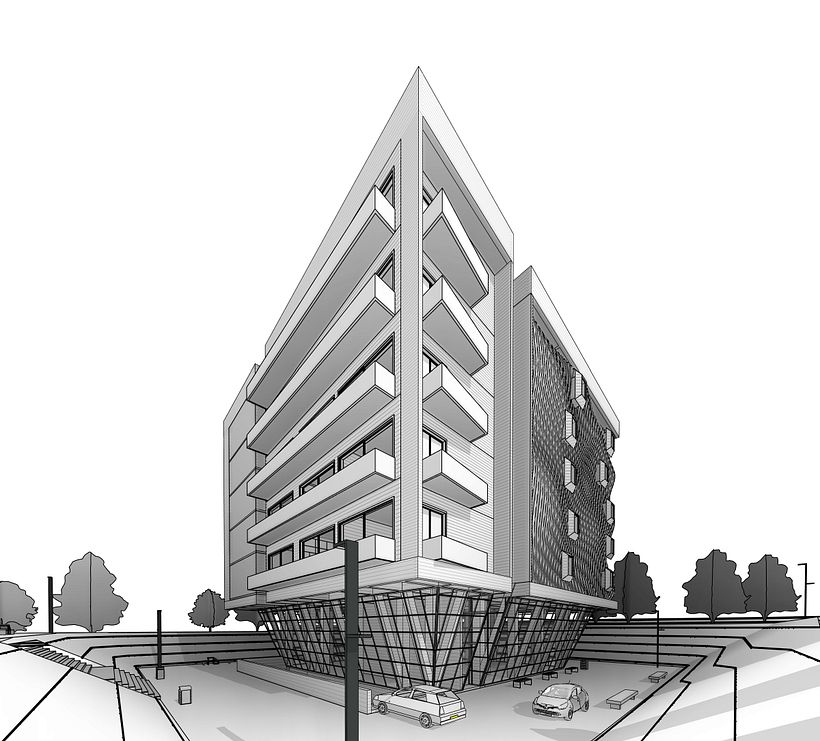 Mi proyecto del curso: Modelado de edificios paramétricos con Revit 11