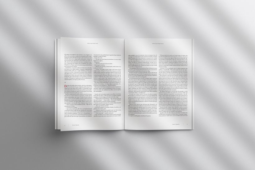 Project for Mycrotypography course - Cuentos Magazine 5