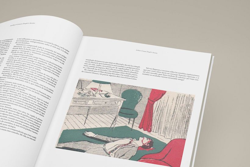 Project for Mycrotypography course - Cuentos Magazine 6