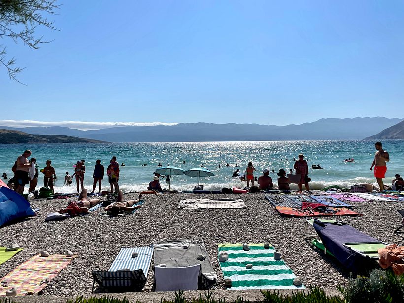 A beach in Croatia 2