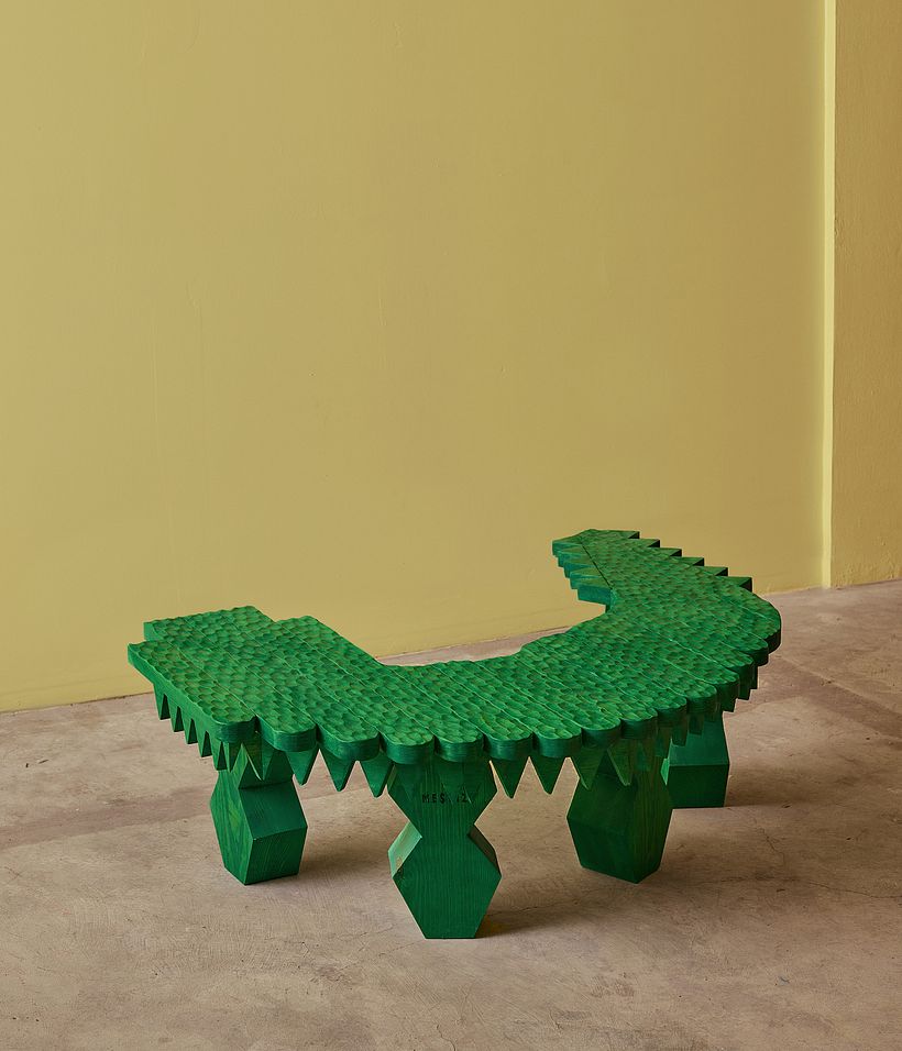 Lagarto de banco
