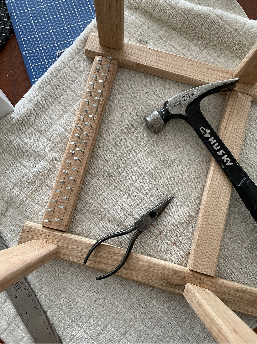 My project for course: Furniture Design: Introduction to Danish Cord Weaving 2