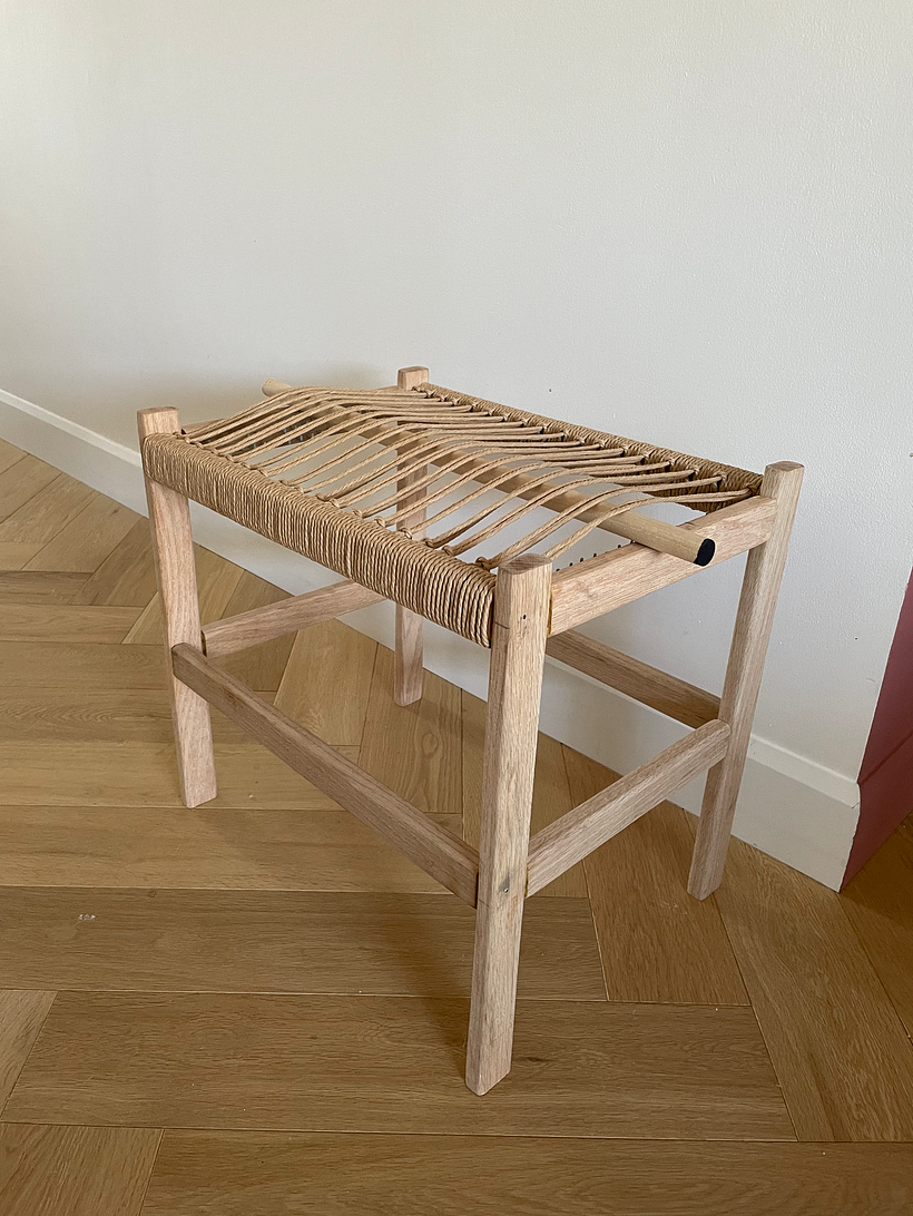 My project for course: Furniture Design: Introduction to Danish Cord Weaving 3
