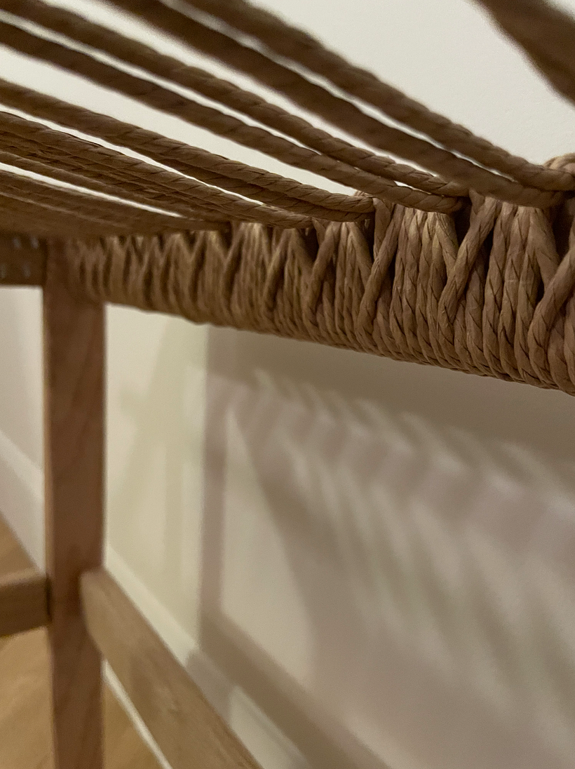 My project for course: Furniture Design: Introduction to Danish Cord Weaving 4