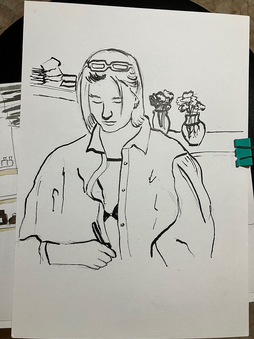 Sketches at Breakfast 1