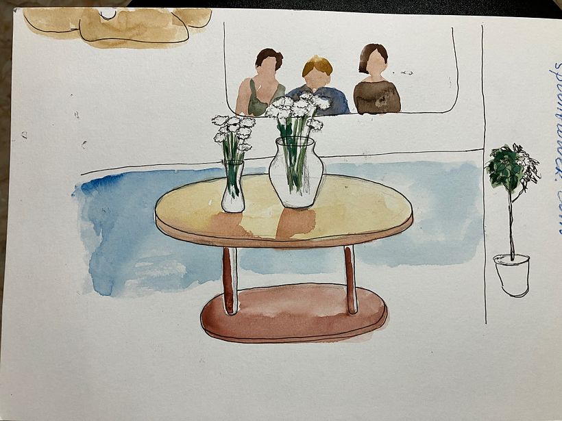Sketches at Breakfast 2