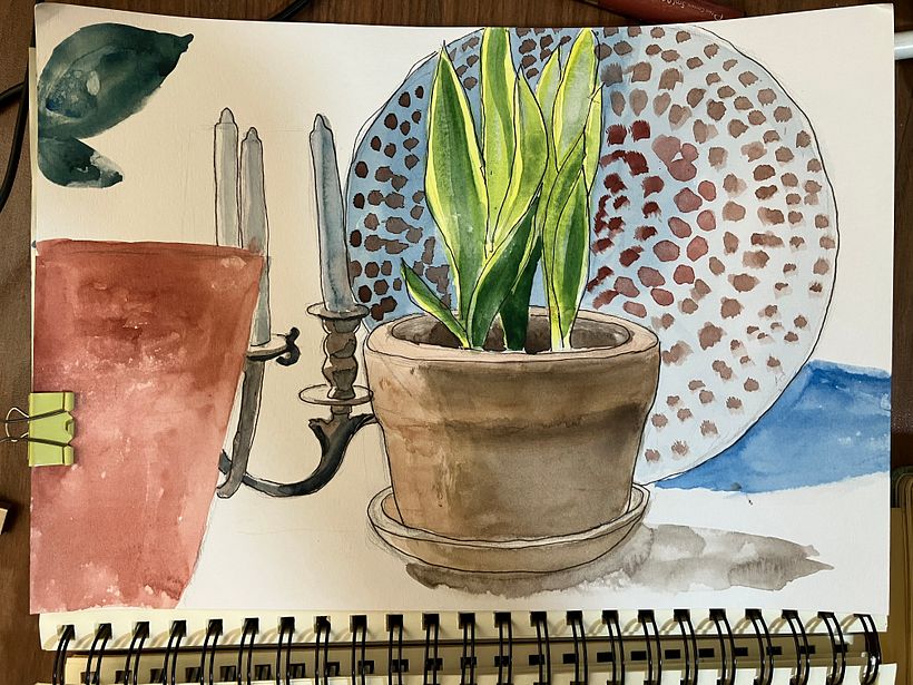 Sketches at Breakfast 3