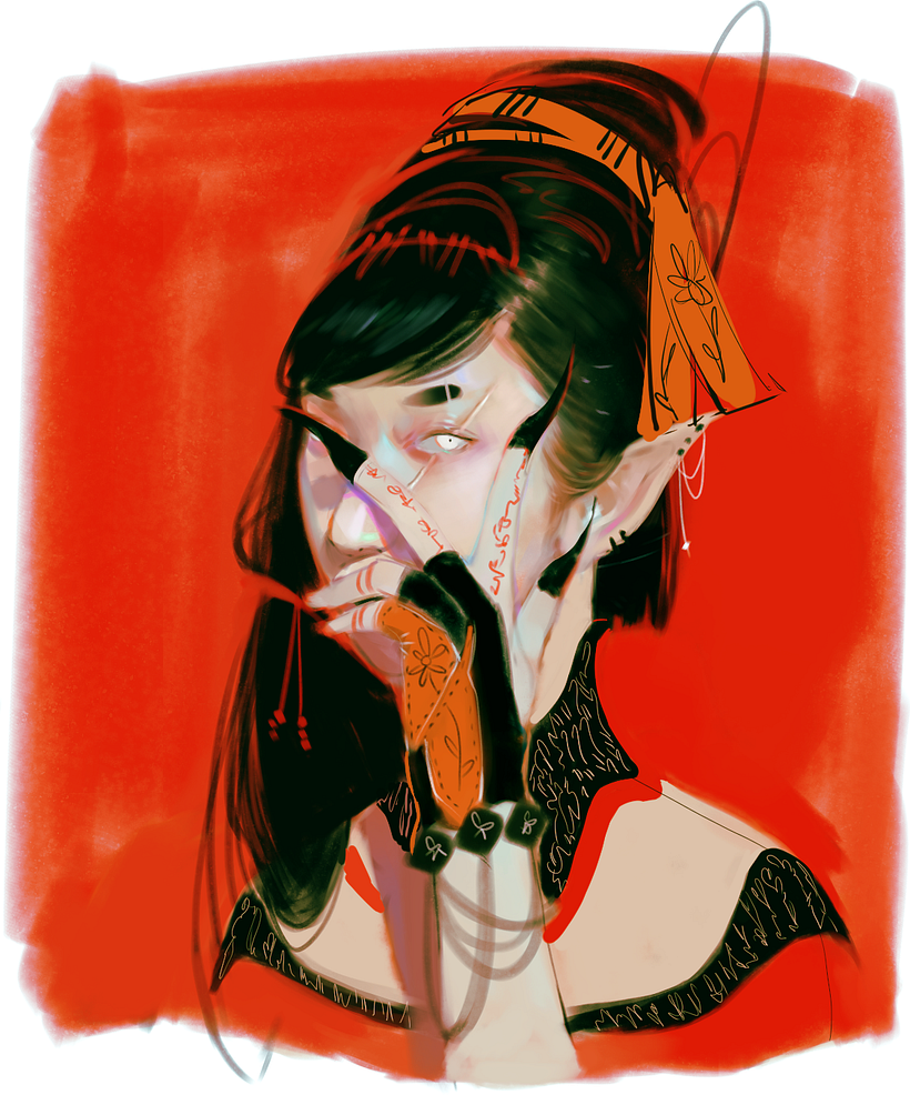 Limited palette study