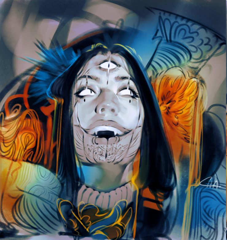 Limited palette study