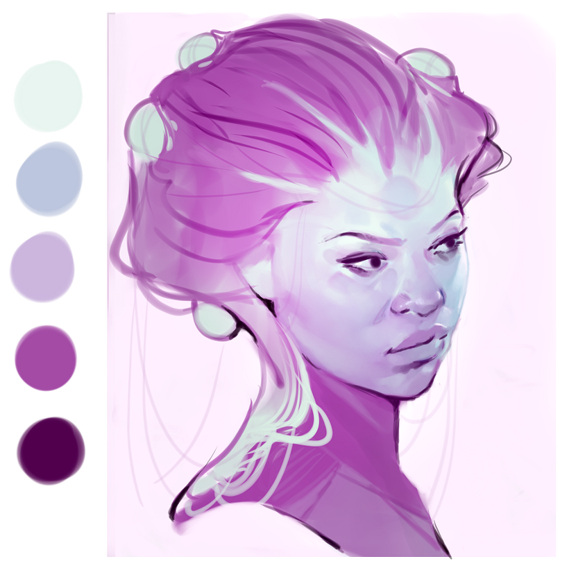 Limited palette study