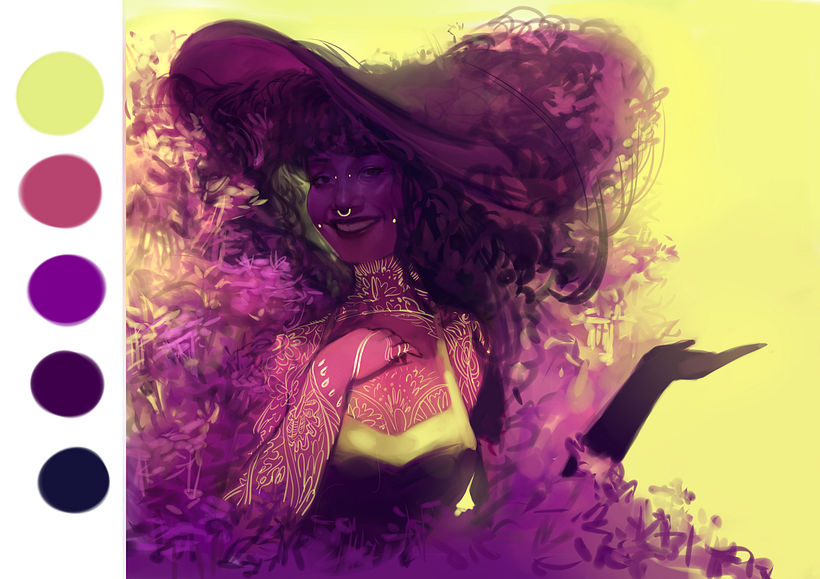 Limited palette study