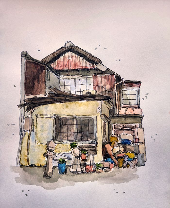 My project for course: Expressive Architectural Sketching with Colored Markers 4