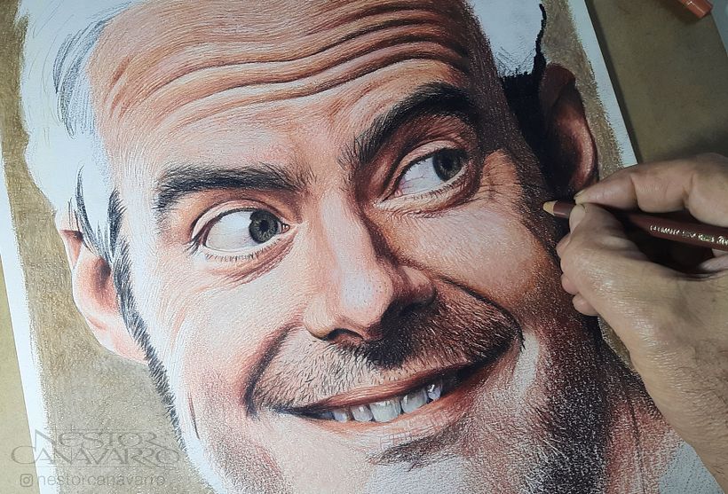 BILL HADER en lápices de colores 2