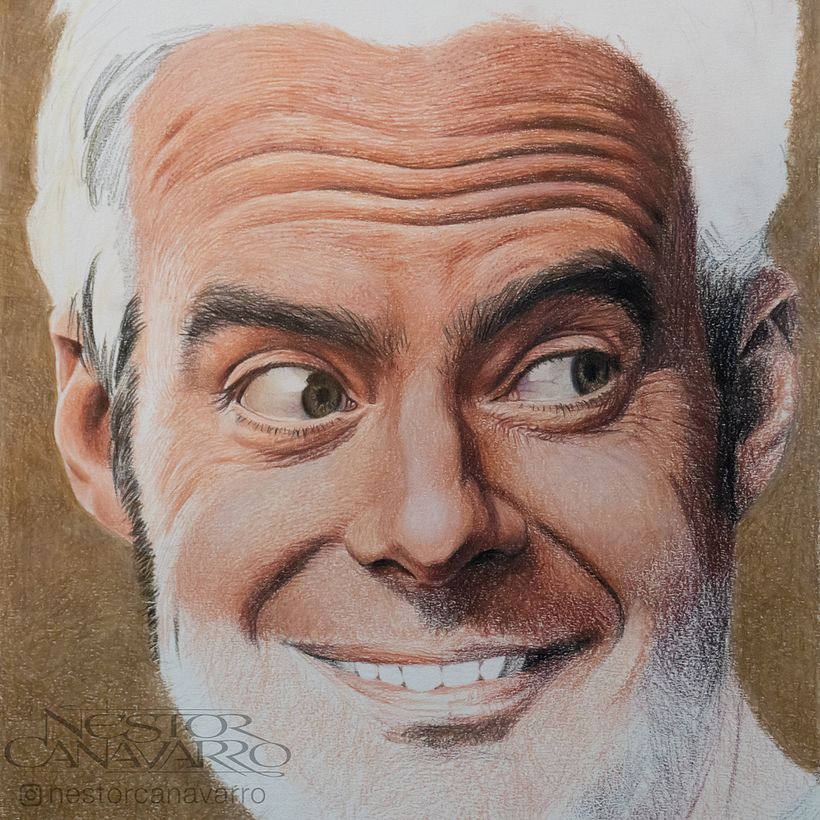 BILL HADER en lápices de colores 3