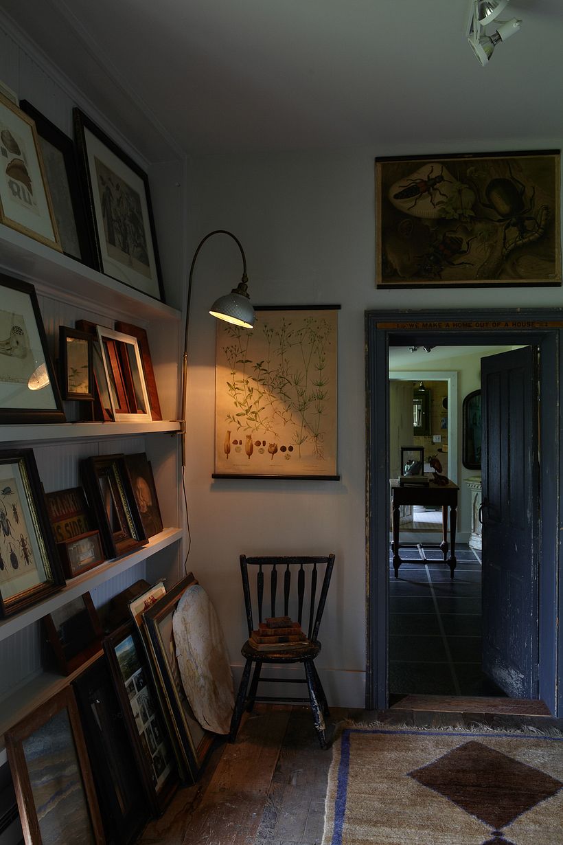 This shelves for displaying art.