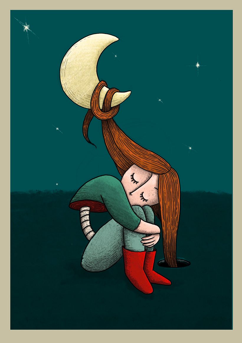 My project for course: Artistic Illustration: Draw from Your Imagination - Ilustración tradicional