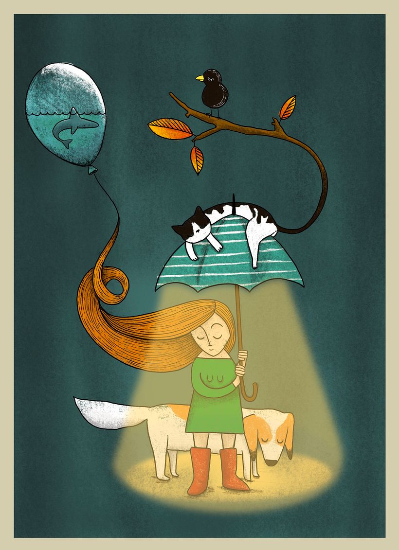 My project for course: Artistic Illustration: Draw from Your Imagination - Ilustración tradicional