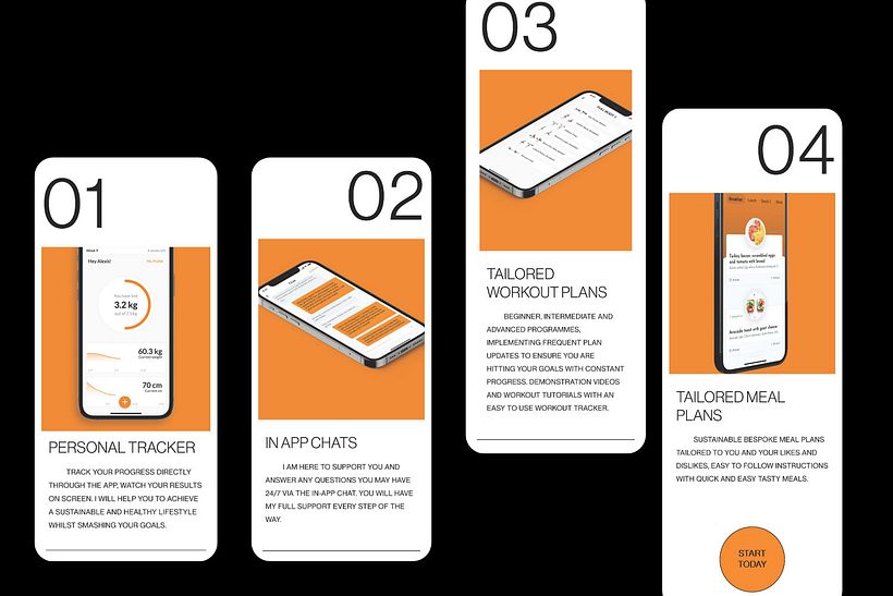 BodyEM - Promotional Website for Online Fitness Coach 2